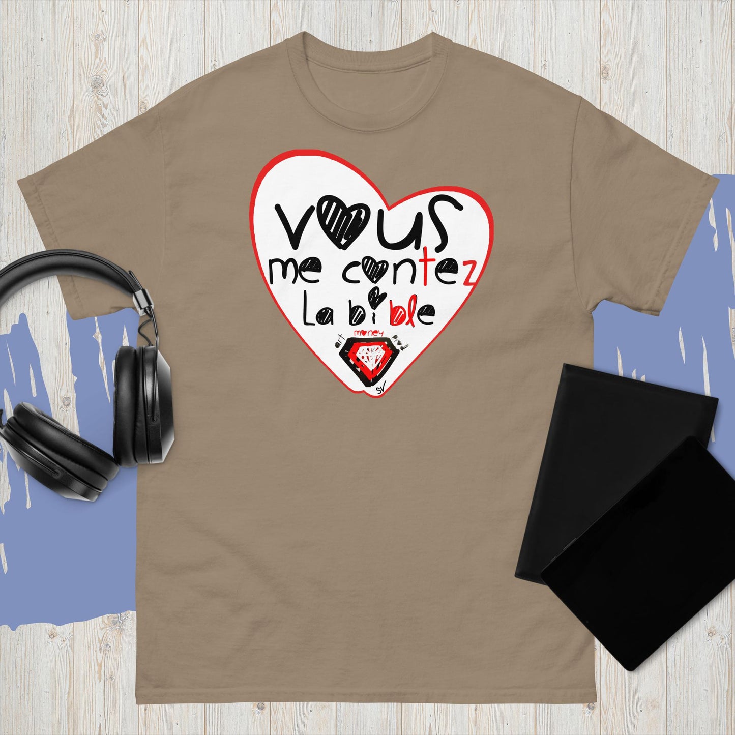 T-shirt classique unisexe - Vous me contez la bible
