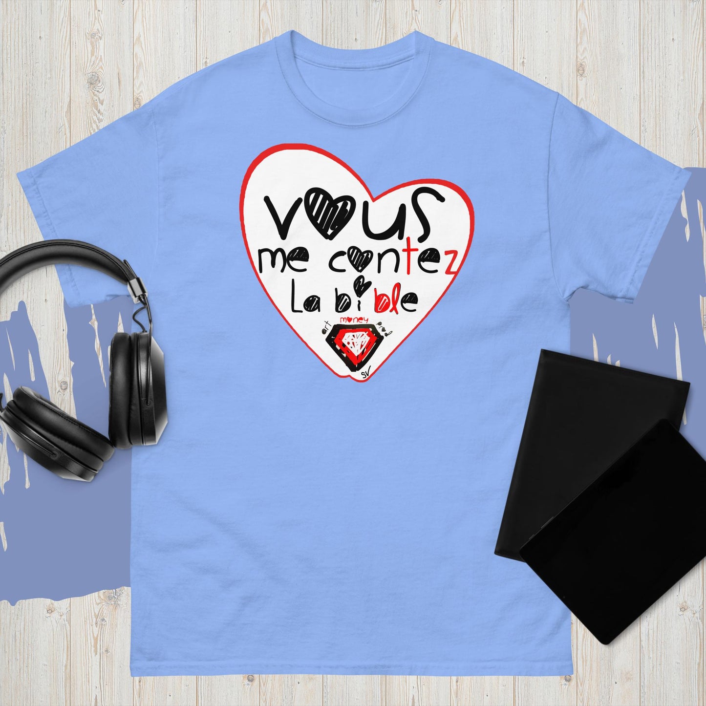 T-shirt classique unisexe - Vous me contez la bible
