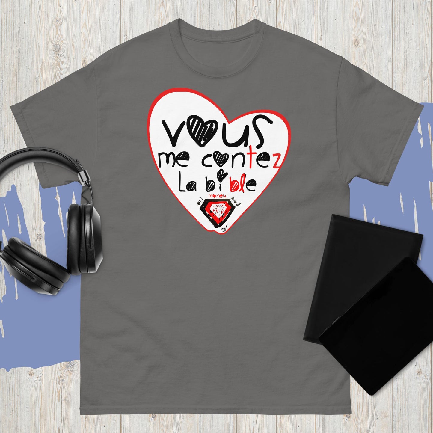 T-shirt classique unisexe - Vous me contez la bible