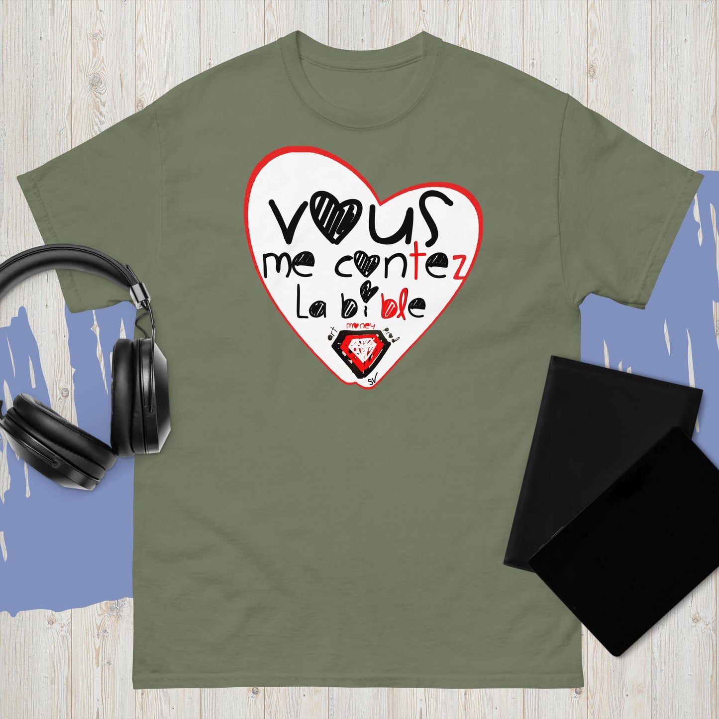 T-shirt classique unisexe - Vous me contez la bible