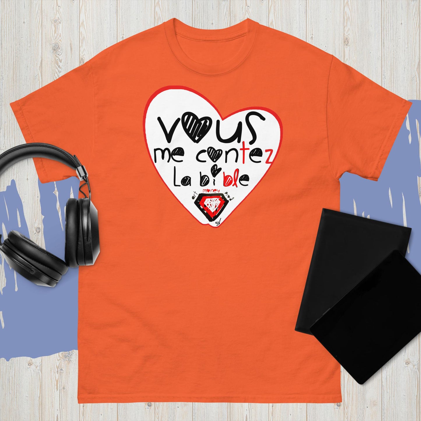 T-shirt classique unisexe - Vous me contez la bible