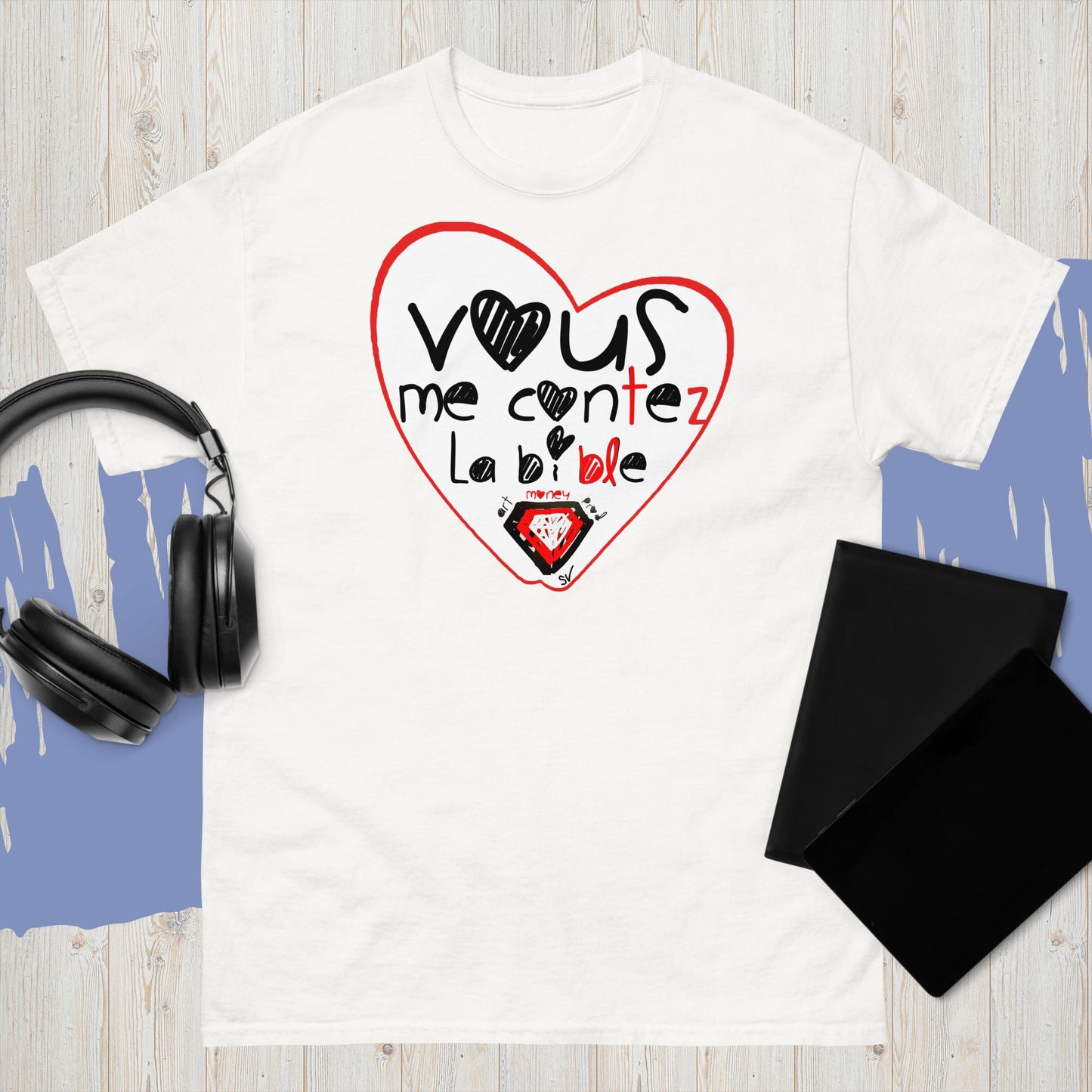 T-shirt classique unisexe - Vous me contez la bible